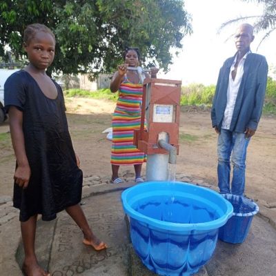 Clean water is now easily accessible 